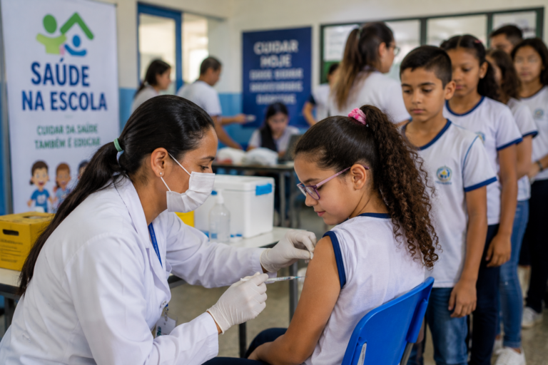Uma cidade dentro das escolas: programa de saúde já alcança mais de 61 mil estudantes em Porto Velho 5 Uma cidade dentro das escolas: programa de saúde já alcança mais de 61 mil estudantes em Porto Velho
