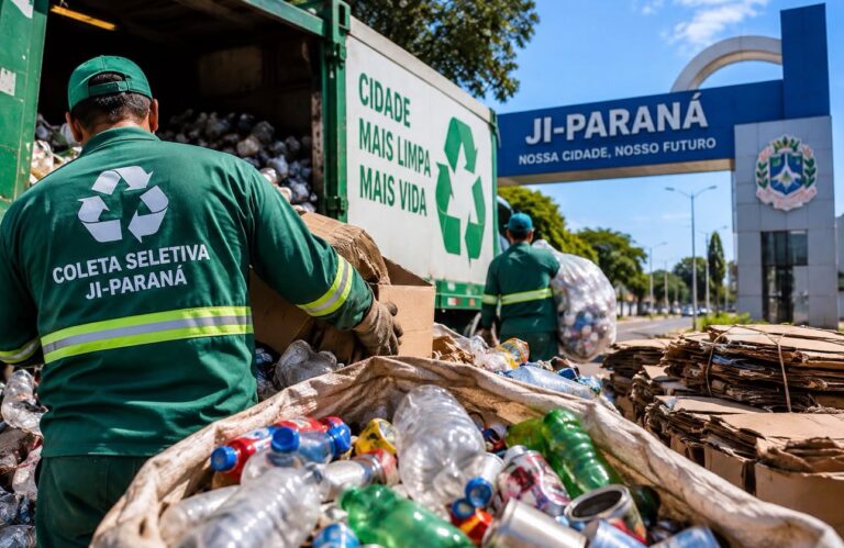 R$ 774 MIL SEM LICITAÇÃO TRADICIONAL — Ji-Paraná prepara contrato com cooperativa de catadores 20 R$ 774 MIL SEM LICITAÇÃO TRADICIONAL — Ji-Paraná prepara contrato com cooperativa de catadores