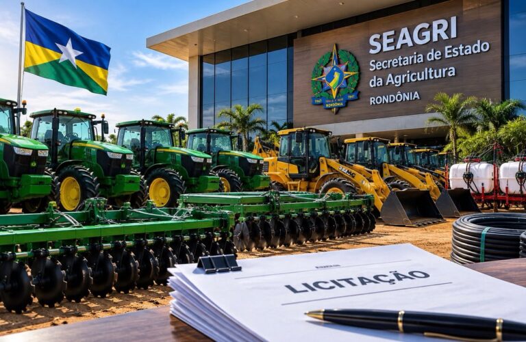 R$ 222 MILHÕES NO CAMPO — Licitação da SEAGRI chama atenção pelo tamanho da cifra em Rondônia 16 R$ 222 MILHÕES NO CAMPO — Licitação da SEAGRI chama atenção pelo tamanho da cifra em Rondônia