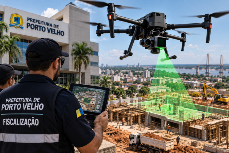 R$ 256 MIL NO AR — Prefeitura compra superdrone com laser para fiscalizar obras de Porto Velho 15 R$ 256 MIL NO AR — Prefeitura compra superdrone com laser para fiscalizar obras de Porto Velho