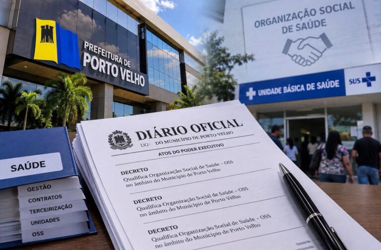 PREFEITURA HABILITA OSS — Porto Velho abre caminho para terceirização da gestão de unidades de saúde 6 PREFEITURA HABILITA OSS — Porto Velho abre caminho para terceirização da gestão de unidades de saúde