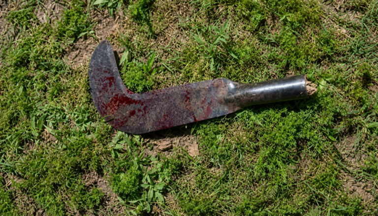 Discussão entre vizinhos termina com homem ferido por golpes de foice em RO 8 Discussão entre vizinhos termina com homem ferido por golpes de foice em RO