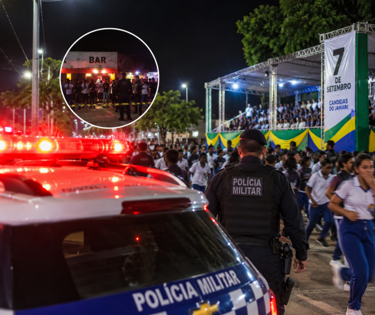 NOITE DE TERROR – Tiros interrompem desfile de 7 de Setembro em Candeias e homem morre; PM da reserva é preso 11 NOITE DE TERROR – Tiros interrompem desfile de 7 de Setembro em Candeias e homem morre; PM da reserva é preso