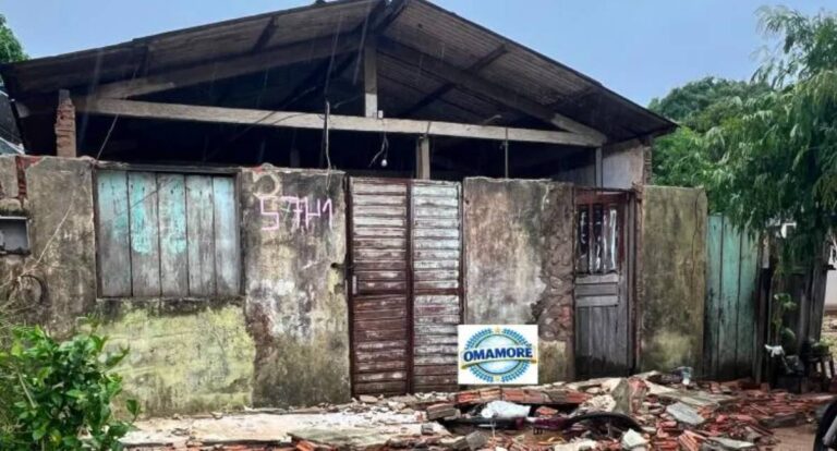 Mulher morre após desabamento de parede causado por forte ventania em RO 5 Mulher morre após desabamento de parede causado por forte ventania em RO