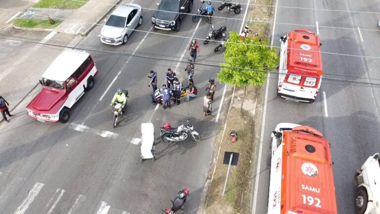 TRÂNSITO EM ALERTA — Motos aparecem em 82% dos acidentes atendidos pelo Samu e expõem risco diário nas ruas de Porto Velho 20 TRÂNSITO EM ALERTA — Motos aparecem em 82% dos acidentes atendidos pelo Samu e expõem risco diário nas ruas de Porto Velho